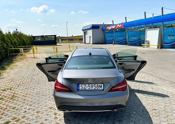 Mercedes-Benz CLA cena 92500 przebieg: 128000, rok produkcji 2017 z Pyskowice małe 92